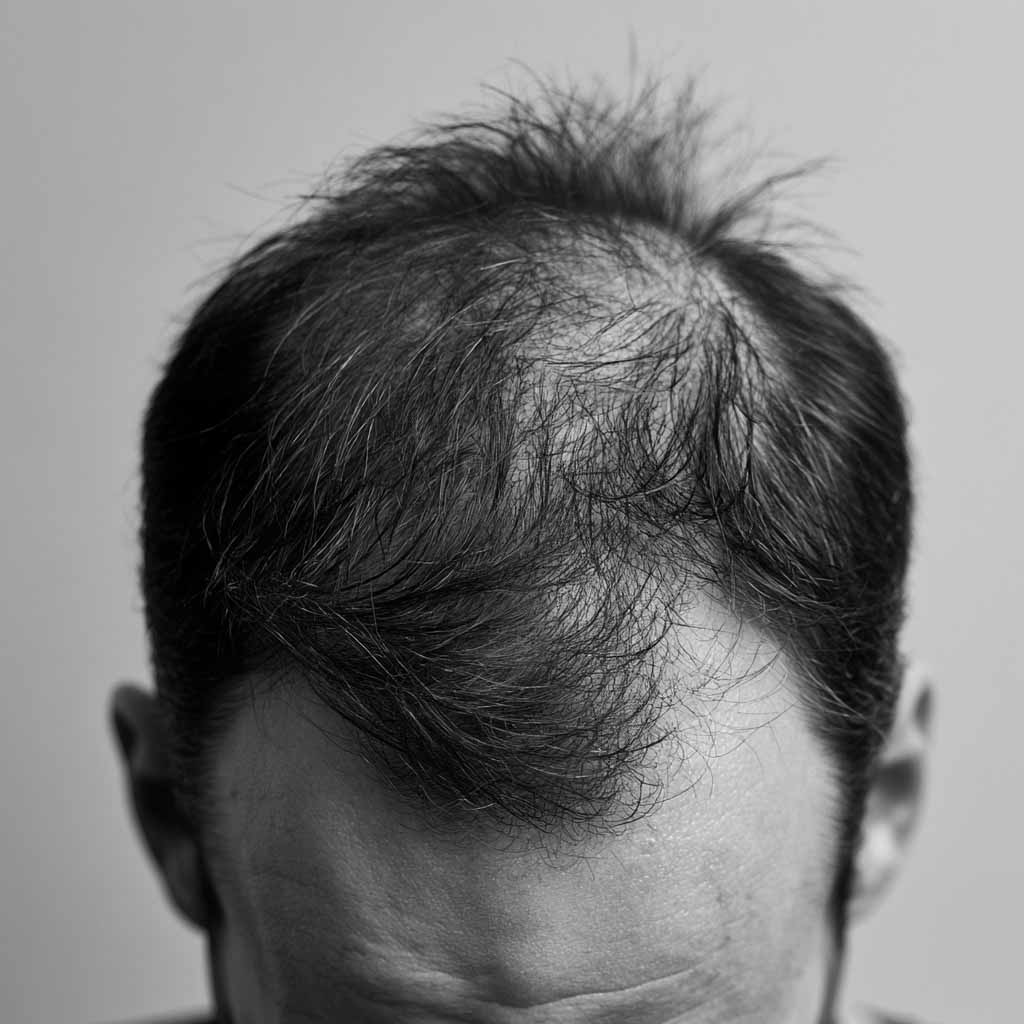 Male Pattern Hair Loss Diagram